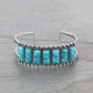 Stone Cuff Turquoise Bracelet