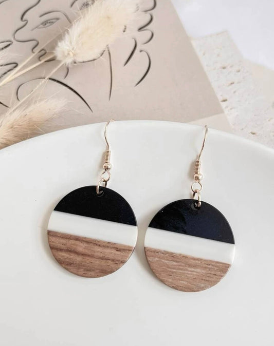 Wooden Tribe Earrings