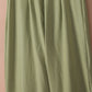 Green Asymmetric Thin Straps One-shoulder Wide Leg Jumpsuit