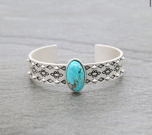 Haven Turquoise Cuff Bracelet