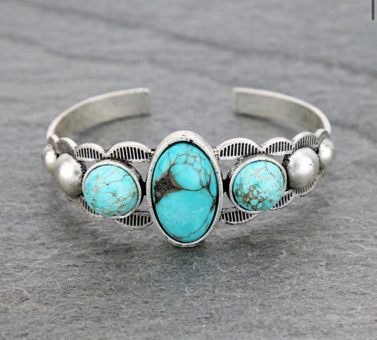 Madden Turquoise Cuff Bracelet