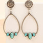 Chandelier Blues Earrings