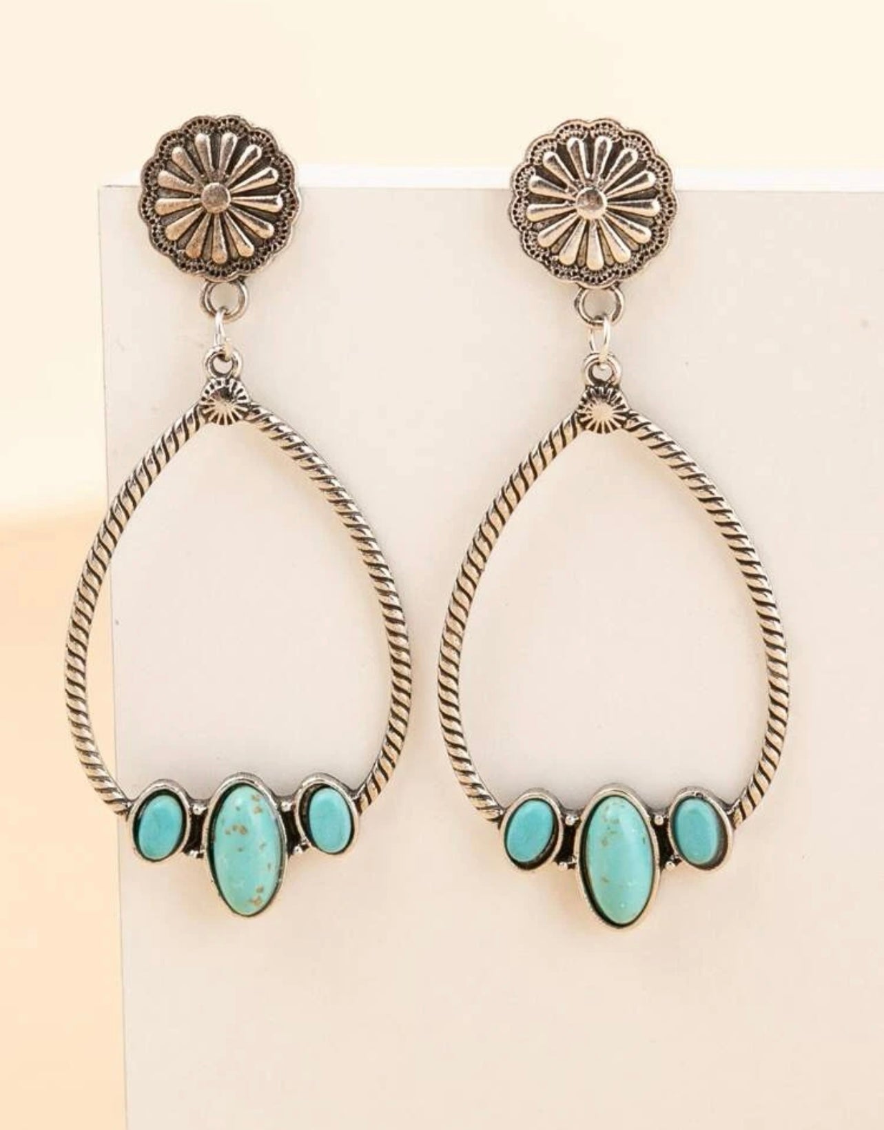 Chandelier Blues Earrings