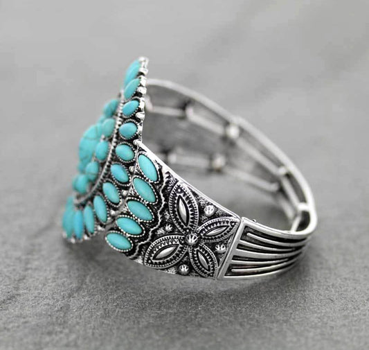 Madison Turquoise Cuff Bracelet