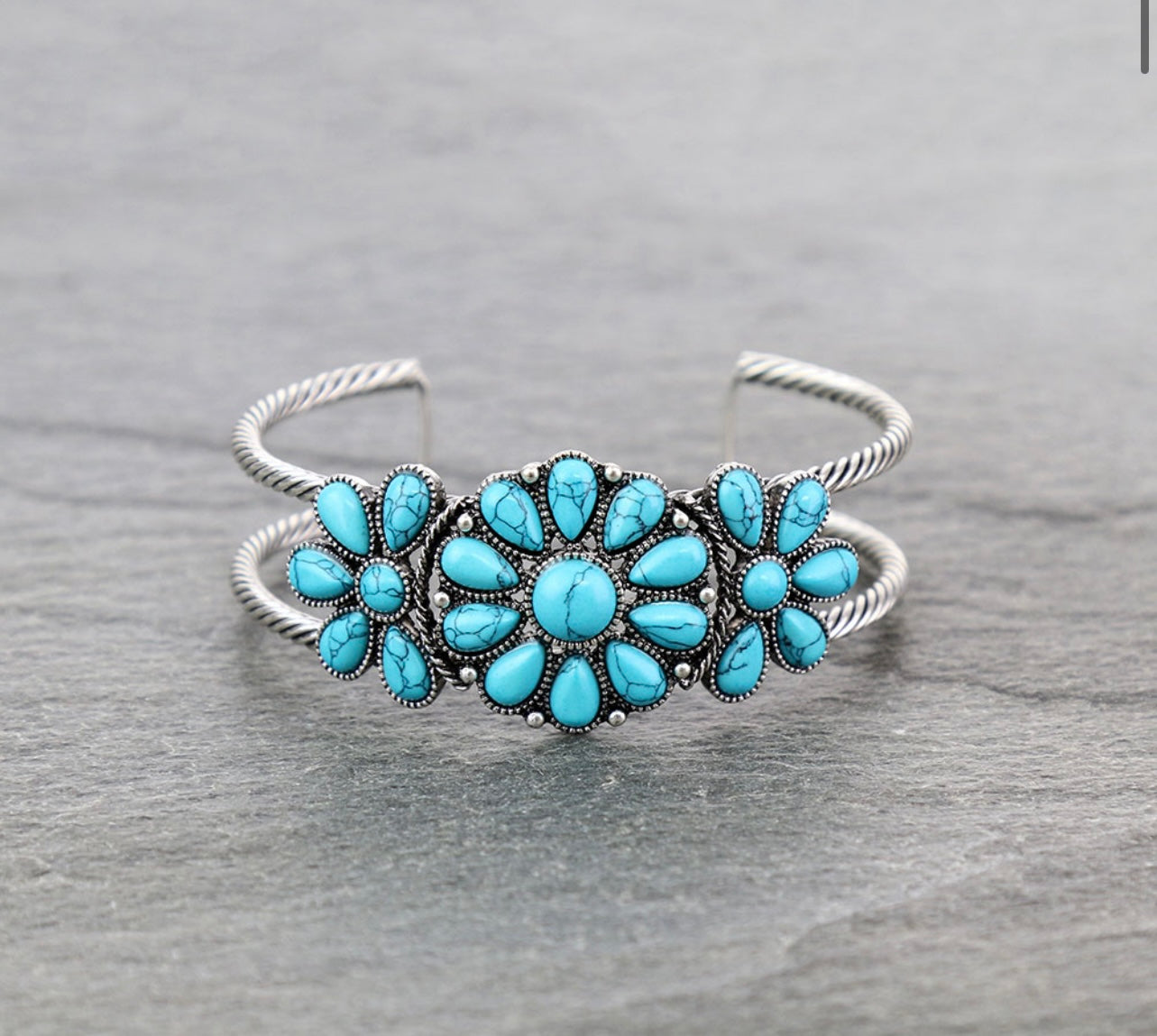 Grace Turquoise Cuff Bracelet