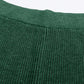 Green Knitted V Neck Sweater and Casual Pants Set