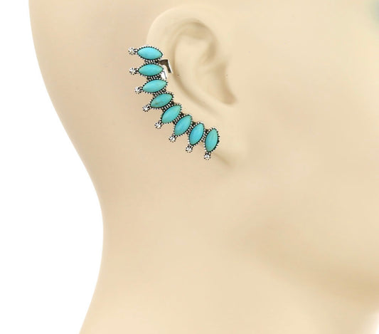 Everly Turquoise Ear Cuff