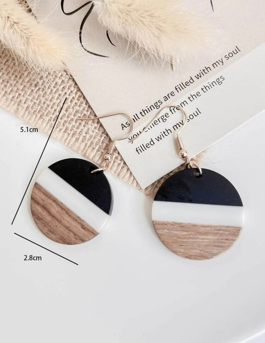 Wooden Tribe Earrings