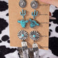 Set of 5 western earrings