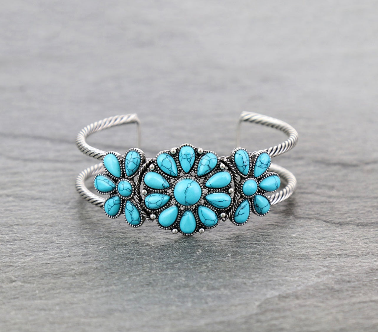 Grace Turquoise Cuff Bracelet