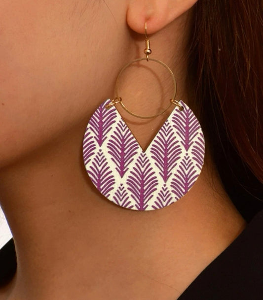 Revive Round Earrings