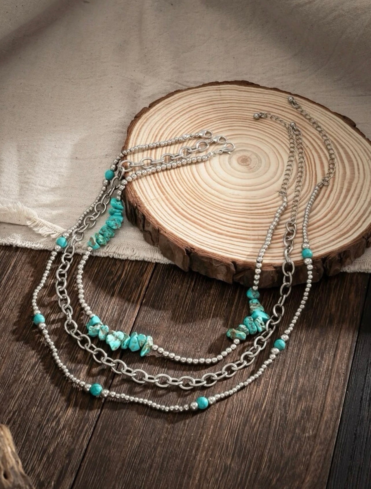 Adorned In Turquoise Necklace