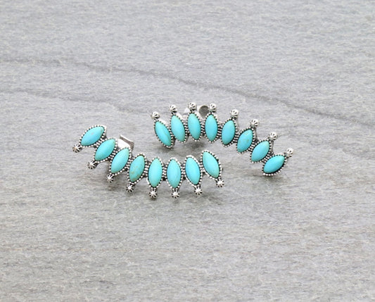 Everly Turquoise Ear Cuff