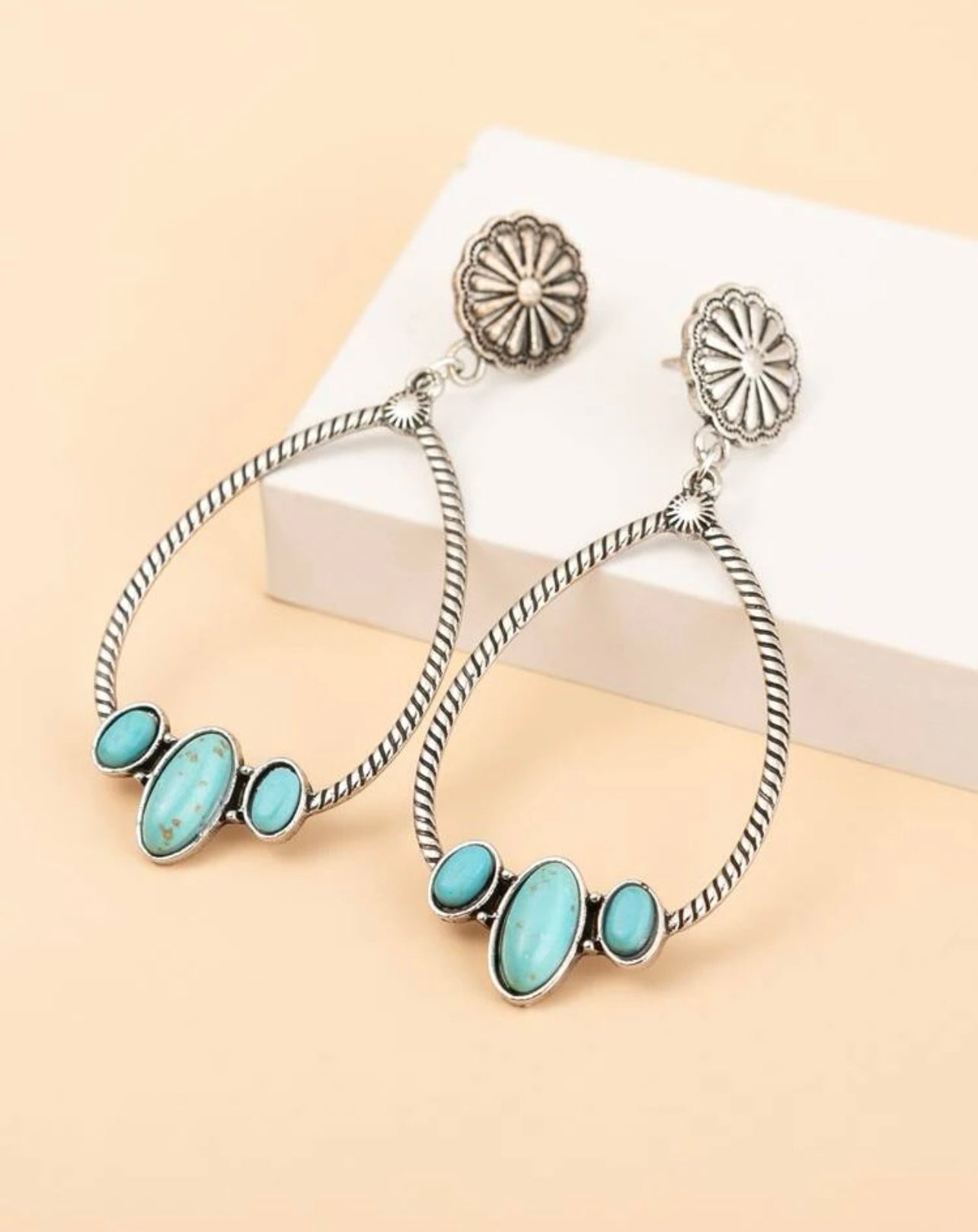 Chandelier Blues Earrings