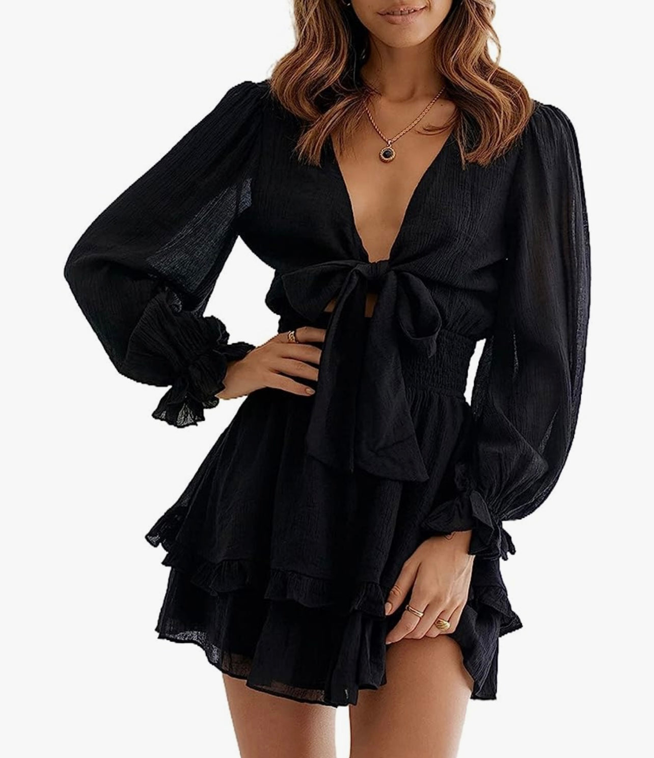 Be mine ruffle dress