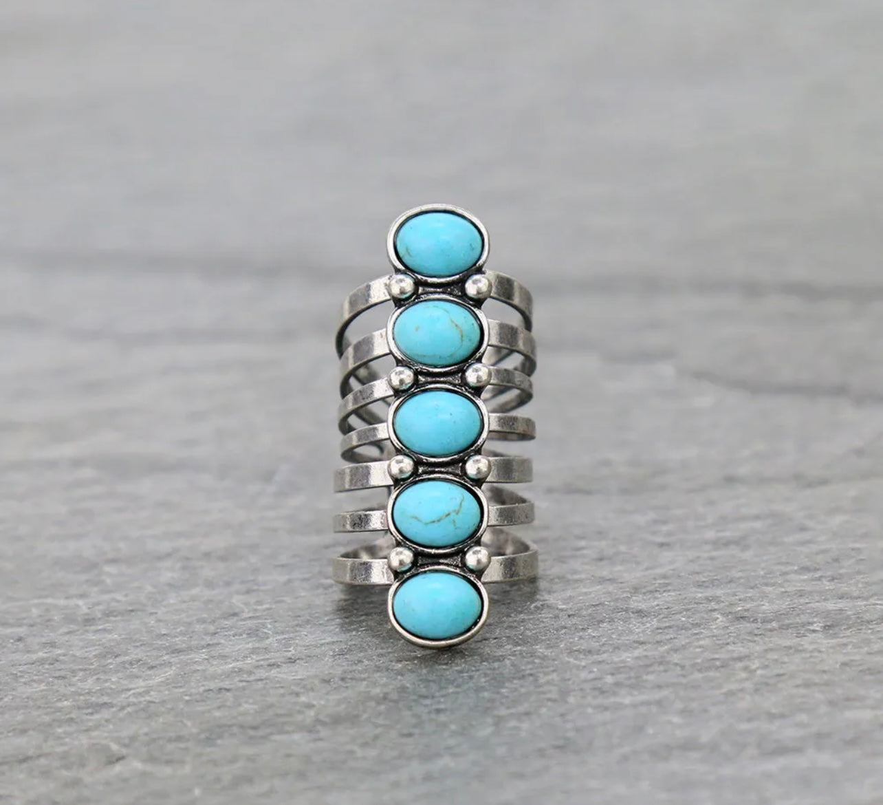 Trinity Turquoise Ring